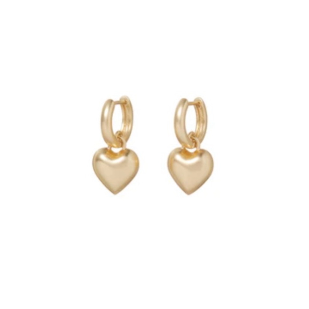 ROXANNE ASSOULIN The Itsy Bitsy Heart Earrings firm price